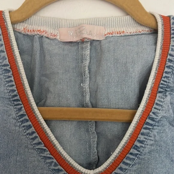 Vintage denim jean dress - size 2 - Picture 4 of 5